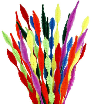 Creativ company https: www.cchobby.nl chenille-gegolfd-l-30-cm-dikte-5-12-mm-diverse-kleuren-28-div-1-doos