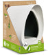 Elho essential bird feeder 18cm - vogelvoederhuisje en vogelbadje - 100% gerecycled plastic - l18 x b21.1 x h23 cm - fibrous grey