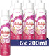 Robijn - pink sensation dry wash spray - 6 flessen x 200 ml - voordeelverpakking
