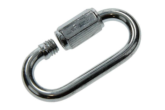 Mack 1006842 - 2 loze schakels verzinkt+moer bl 3,5mm | 5 stuks