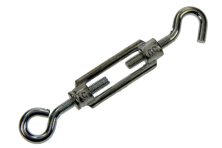 Load image into Gallery viewer, Mack 1006870 - 2 spanners: oog + haak verzinkt m5x50mm bl | 5 stuks

