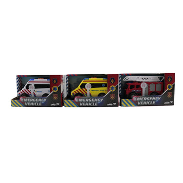 Johntoy hulpvoertuig met l g 13x6xh7,5cm