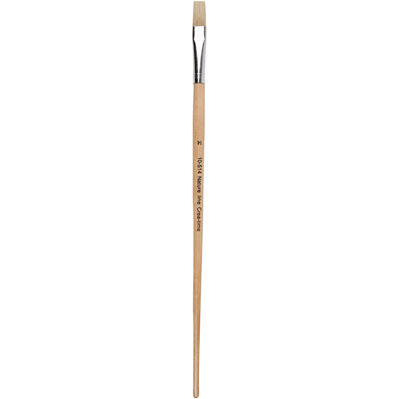 Load image into Gallery viewer, Creativ company nature line kwasten, afm 14, l: 32 cm, b: 12 mm, lange steel, 12 stuk 1 doos
