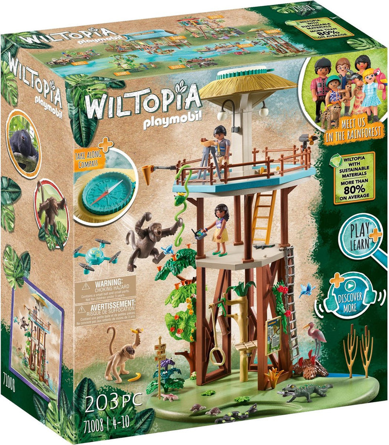 Load image into Gallery viewer, Playmobil wiltopia onderzoeksstation met kompas - 71008
