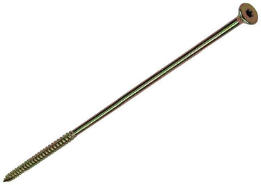 Mack 1006985 - spaanplschrf. vzkop-zelfb geelverzinkt 4st 6 x 200mm | 10 stuks
