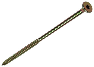 Mack 1006993 - spaanplschrf. vzkop-zelfb geelverzinkt 50st 6 x 140mm | 5 stuks