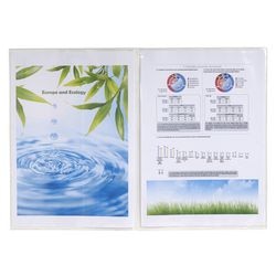 L-mappen hetzel 5381e transparant pvc a4