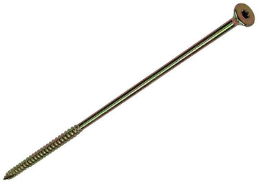 Mack 1006995 - spaanplschrf. vzkop-zelfb geelverzinkt 50st 6 x 180mm | 2 stuks