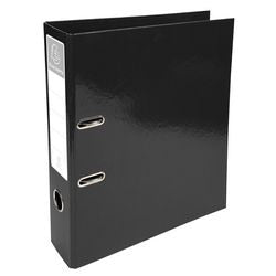 Ordner exacompta iderama prem touch a4 70 mm staand zwart 2-rings 110 stuks