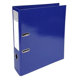 Ordner exacompta iderama a4 70 mm staand donkerblauw 2-rings 10 stuks