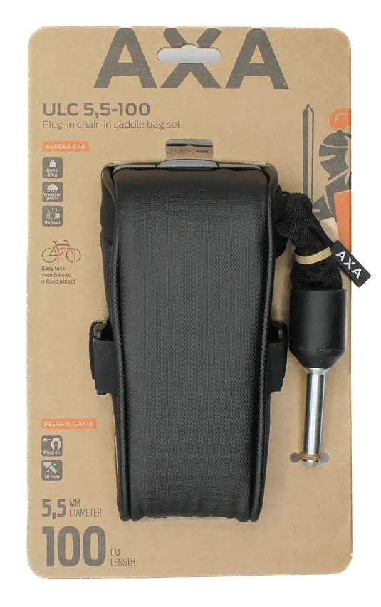 Axa insteekketting ulc 100 5,5 - zwart