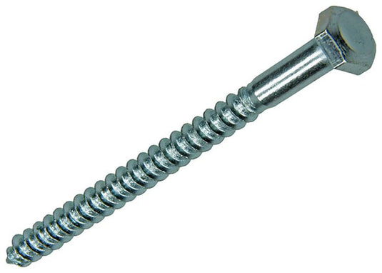 Mack 1007034 - houtdraadbout staal verzinkt 100 st 6 x 80 mm | 2 stuks
