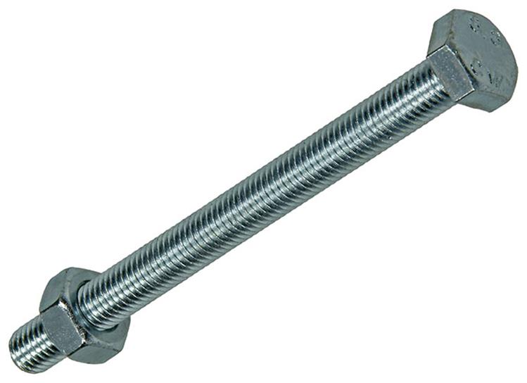 Load image into Gallery viewer, Mack 1007086 - tapbout + moer verzinkt 25 st 10 x 120 mm | 2 stuks
