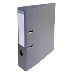 Ordner exacompta prem touch a4 70 mm donkergrijs 2-rings 10 stuks