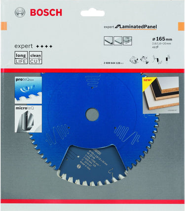 Bosch cirkelzaagblad expert for wood 165x20x2.2 1.6x36 t