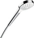 Hansgrohe croma s - handdouche - select-knop bediening - wit chroom