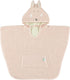 Trixie poncho - mrs. rabbit - 100% biologisch katoen - badcape kind met capuchon - met leuke details