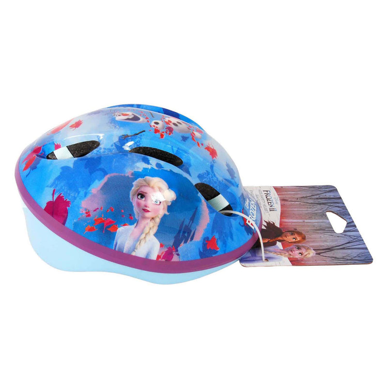Load image into Gallery viewer, Disney Frozen fiets- skatehelm blauw roze maat 51-55 cm
