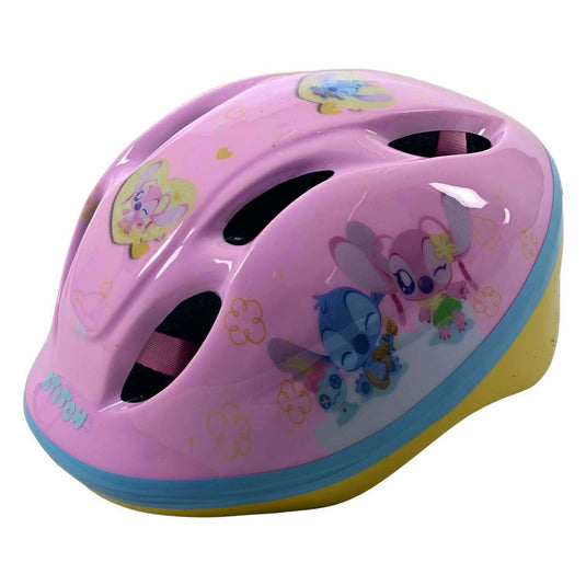 Stich kinder helm disney stitch roze 52-56cm