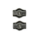 Mack 1008449 - 2 staaldraadklemmen 3mm simplex inox | 10 stuks