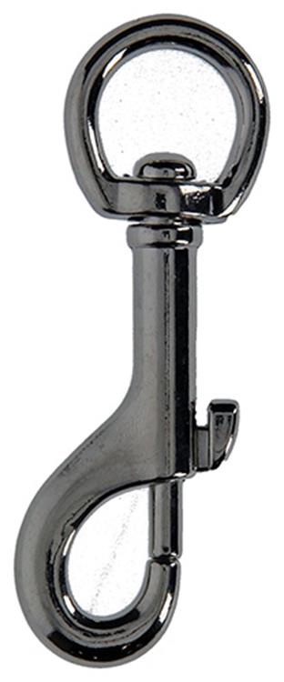 Mack 1008479 - 1 musketonhaak 20 x 80mm vernikkeld | 10 stuks