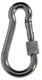 Mack 1008494 - 1 karabijnhaak + borgsl. 6 x 60mm verzinkt | 10 stuks