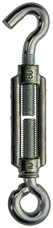 Mack 1008496 - 1 spanner oog + haak m10 x 80mm verzinkt | 10 stuks
