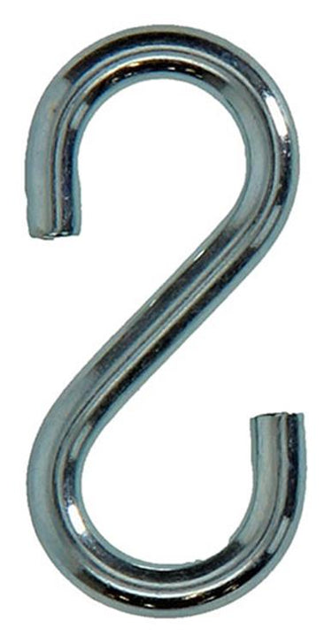 Mack 1008534 - 2 open s-haken 4,4 x 40mm verzinkt | 10 stuks