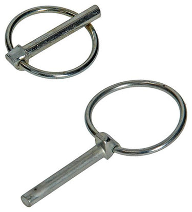 Mack 1008536 - 2 plooibare borgpennen 6mm verzinkt | 10 stuks