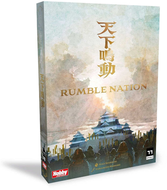 Asmodee bordspel rumble nation strategie en avontuur 2-4 spelers.