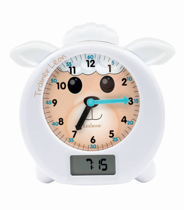 Lexibook leon. my sleep trainer educatieve wekker met vertelfunctie en verlichting (de versie)