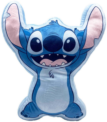 Merkloos sans marque stitch shaped kussen - disney decoratie kussen 33cm polyester.