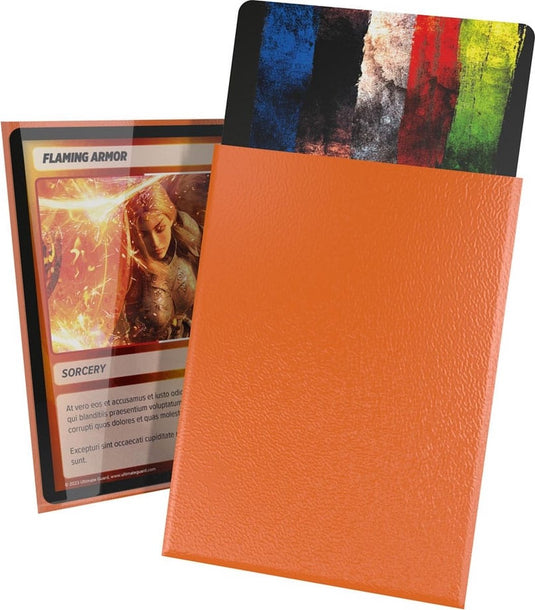 Ultimate guard cortex sleeves standard size (100) - orange