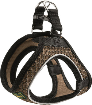 Hunter harnas hilo comfort bruin - hondenharnas - m 55-60 58-65 cm xxl