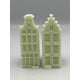 Vos decorations huisje geur cucumber set a 2