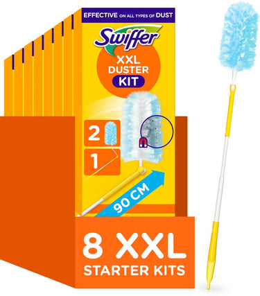 Swiffer duster xxl kit original - 8 x (1 handvat + 2 navullingen)
