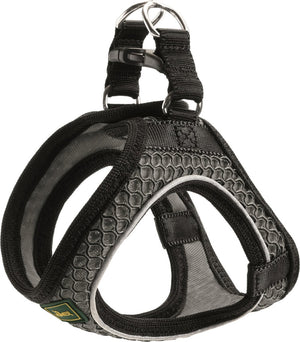 Hunter harnas hilo comfort antraciet - hondenharnas - m 55-60 58-65 cm xxl