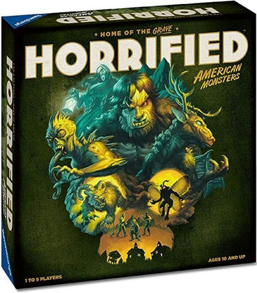 Ravensburger horrified: american monsters - bordspel