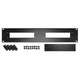 Shuttle prm01 rack mount front plate, 2u, 19 , 1 mm, 483 mm, steel, powder-coated, black