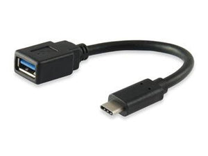 Equip 133455 usb 3.0 cable type c male to type a female, 15cm