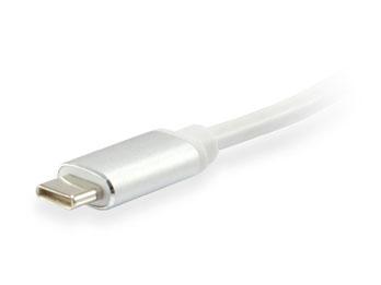 Equip 133452 usb type c male to hdmi female adapter, 15cm