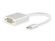 Equip 133451 usb type c male to hd15 vga female adapter, 15cm