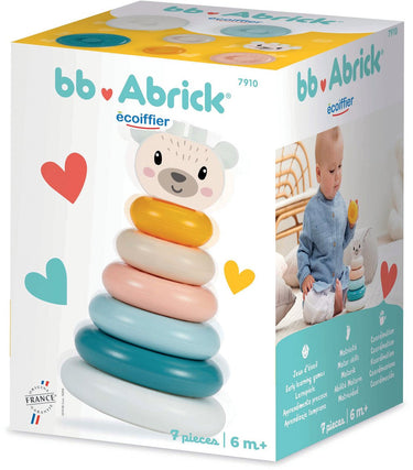 Abrick ecoiffier bb stapeltoren beer - 7dlg.