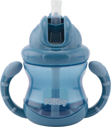 Nûby nuby flip-it drinkbeker - 240 ml - blauw
