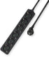 Act stekkerdoos zwart – 6-voudig – 3 meter kabel – ac2460