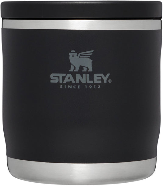 Stanley adventure to-go thermos lunchbox 350 ml - 4 uur warm - 4 uur koud - lekvrije voedselcontainer - eenvoudig vullen en reinigen - bpa-vrij - black