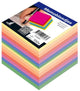 Kangaro memokubus inhoud - 9x9x9cm - 700 vel - assorti kleuren