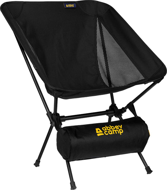 Abbey camp campingstoel opvouwbaar - lichtgewicht compact - 56 x 56 x 71,5 cm