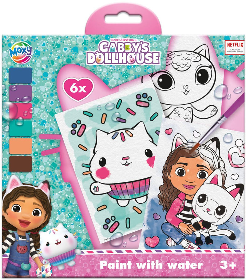 Afbeelding laden in galerijviewer, Creative craft group schilderen met water gabby's poppenhuis, 7dlg.
