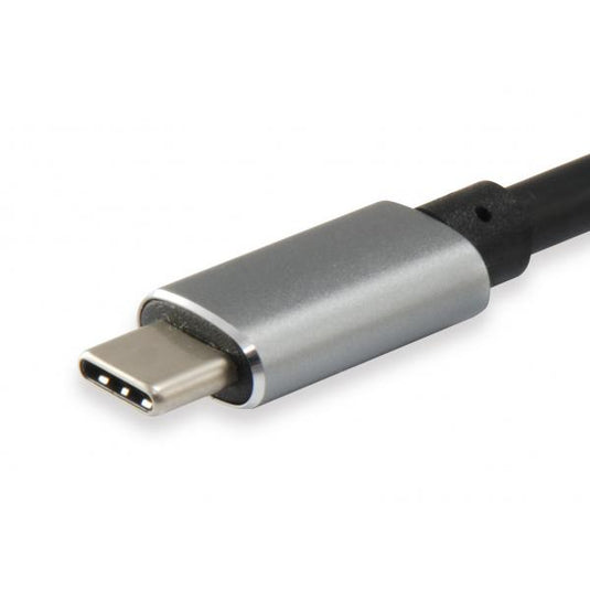 Equip 133464 usb type c to 2x hdmi female adapter, 2160p@30 hz, usb3.1 gen1, grey